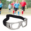 Basketball Glasses, Sport Goggles Free Regulable Design Impact Resistant Curved