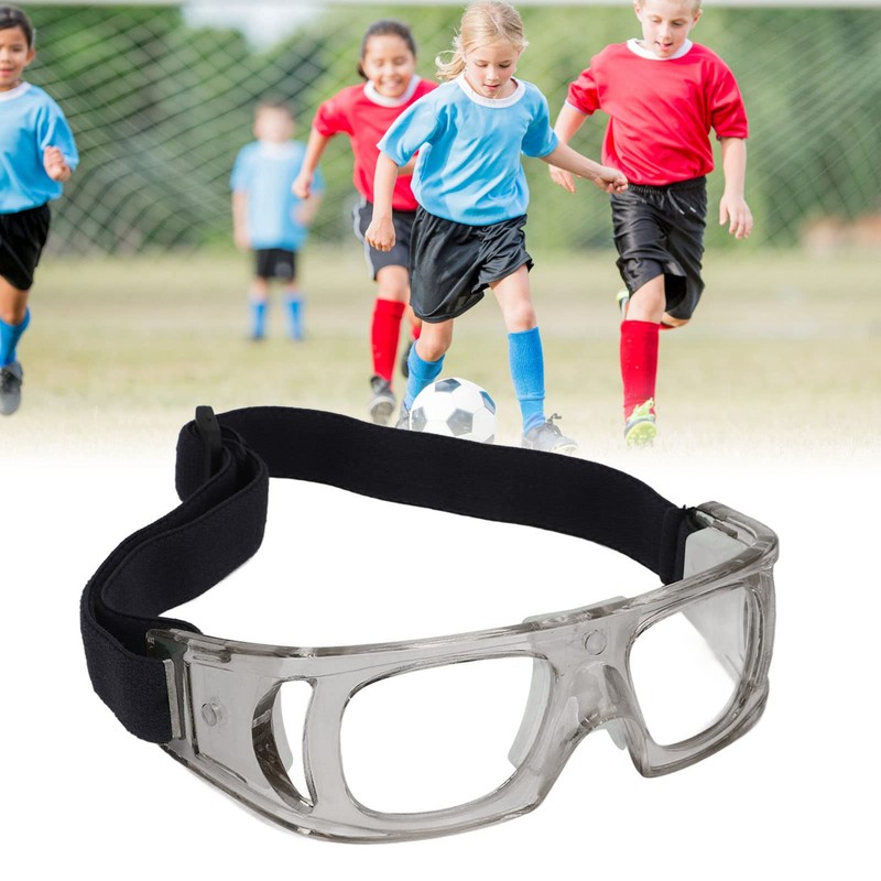 Basketball Glasses, Sport Goggles Free Regulable Design Impact Resistant Curved