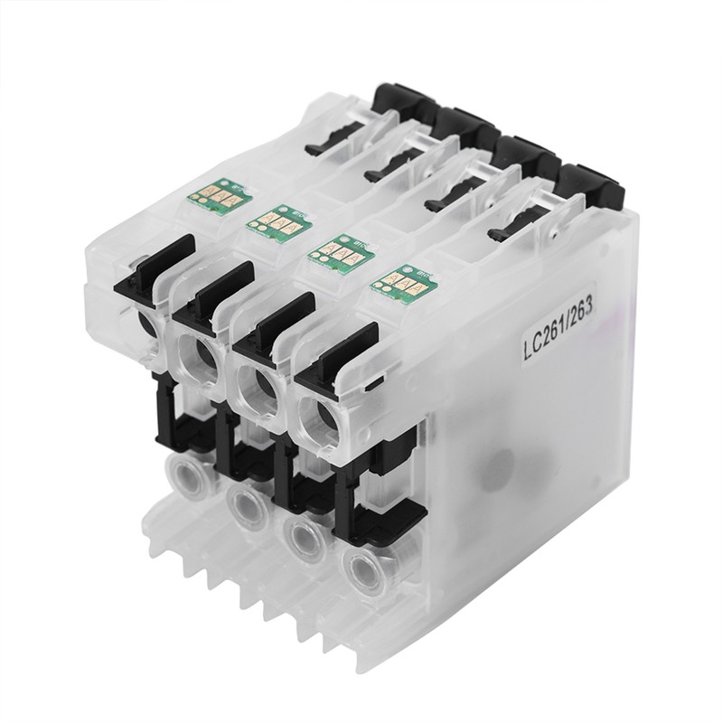 Universal Refillable Cartridge with Chip LC263 for DCPJ562DW / MFCJ480DW