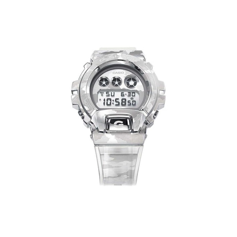 Casio G-Shock Men's Digital Quartz Watch, silver, Strap.