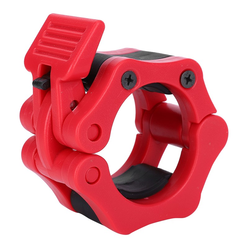 2Pcs Plastic Safe Lock Collars Clip Buckle Weightlifting Barbell Dumbbell