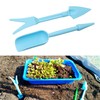 PZRT 3IN1 Succulent Plant Tools Set Blue Small Gardening Planter