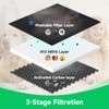 2 Pack A-2 Replacement Filter Compatible with AMEIFU A-2 Air