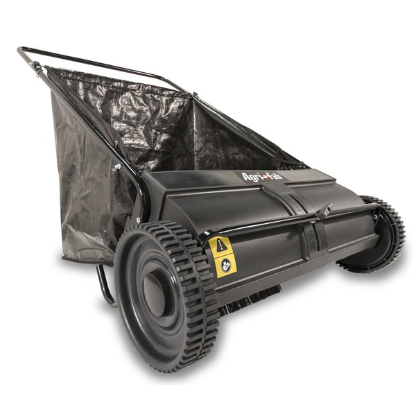 Agri-Fab 45-0218 26-Inch Push Lawn Sweeper, 26 Inches, Black