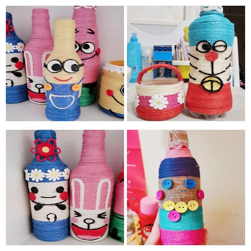 656Feet Jute Twine String for DIY and Gift Packing 2mm