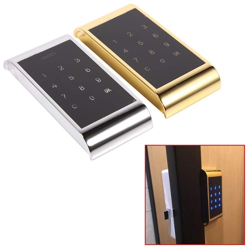 Touch Button Door Lock, Digital Lock, Electronic Lock, Touch Password