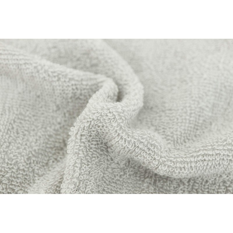 Marushin 0306024000 Etak Face Towel, Anti-Viral Towel, Gray, 100% Cotton,