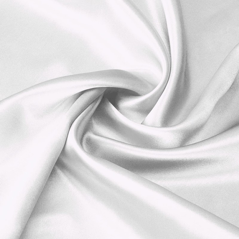 Lirex Satin Cushion Cover, Pack of 2, Soft Solid Colour