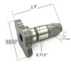 KIMGU 42-06-2760 42-06-0047 1/2" Square Anvil Assembly for Milwaukee 2767-20
