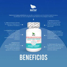 Pack Digestivo Premium, Enzimas y Probioticos 5 Billones por toma, 100 Cap C/u, Calidad Premium