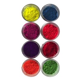 Oh! Sweet Art OH! SWEET ART - Edible Petal Dust - For Decorating Cakes, Cupcakes, Cake Pops, & More - Kosher, Food-Grade Coloring - NEON SET x 8 units each jar 4 grams