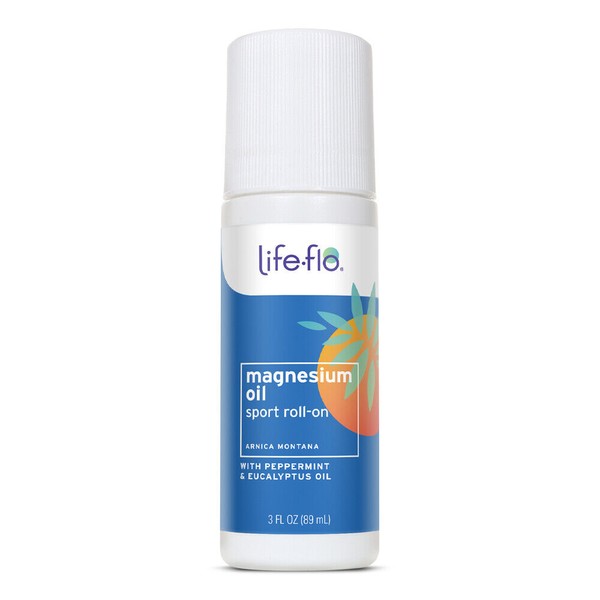 Life-Flo Magnesium Oil Sport Roll-On | With Magnesium Chloride from Zechstein