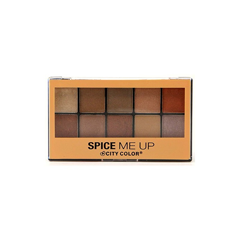 CITY COLOR Spice Me Up Palette - 10 Shades
