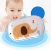 Lurrose Lurrose 3PCS Baby Bath Sponge Cartoon Elephant Soft Cotton
