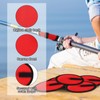 BOXOB 10pcs Fishing Rod Hook Lure Covers, Easily See Bait