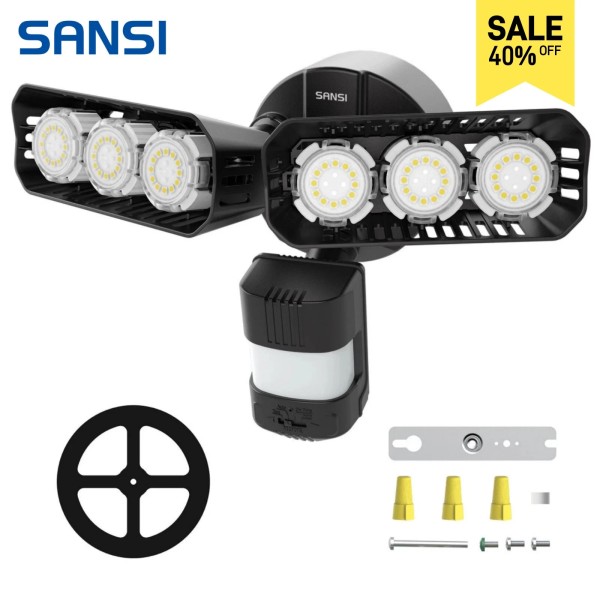 Sansi 5000LM LED Security Light Motion Sensor Outdoor Lighting IP65