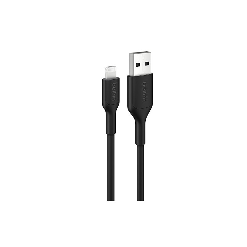 Belkin USB-A to Lightningケーブル PCR 2M ブラック CAA019fq2MBK
