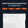 MED PRIDE Nonstick Sterile Abd Combine Pads 5x9 in (5