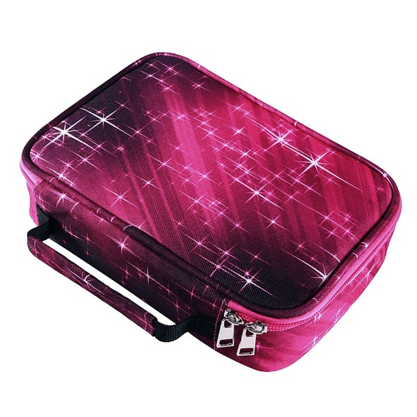 EDATOFLY 72 Slots Pencil Case, Large Capacity Zip Pencil Case,