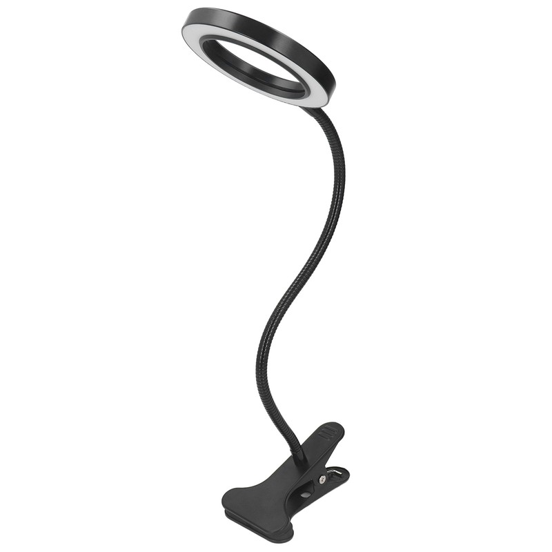 Clip On LED Ring Light 3 Color 10 Brightness Flexible