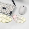 Ergonomic Cloud Silicone Gel Keyboard and Mouse Wrist Rest Set