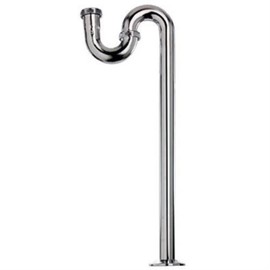 Plumb Pak 324CK S-Trap, 1-1/4-Inch by 1-1/4-Inch, Polished Chrome