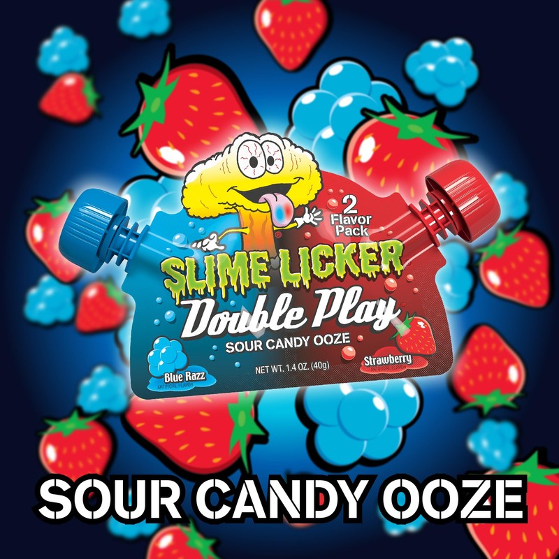 TOXIC WASTE - Slime Licker Double Play - Sour Candy
