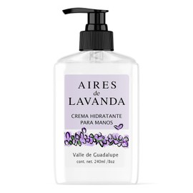 Crema Hidratante de Manos Aires de Lavanda – Reparadora Manos para Piel Seca y Sensible – Hidratación Profunda y Nutritiva – Cuidado Diario con Aroma Natural de Lavanda