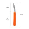 Zenport K106A Budding and Grafting Knife, 2 Inch Stainless Steel