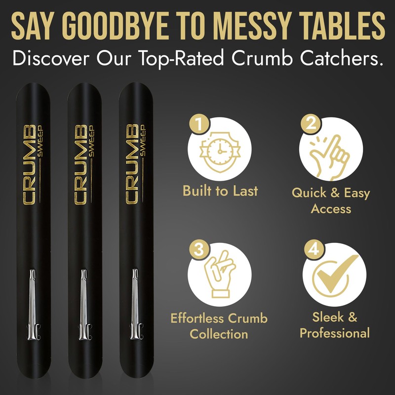 Crumb Sweep The Crumb sweeper | 3 table crumb sweepers