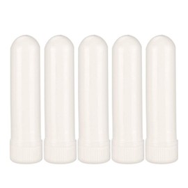 5 Pack / 10 Pack Essential Oil Inhaler Bottles Therapy Empty Nasal Inhaler Tubes Plastic Tubes with Wick ALKOY