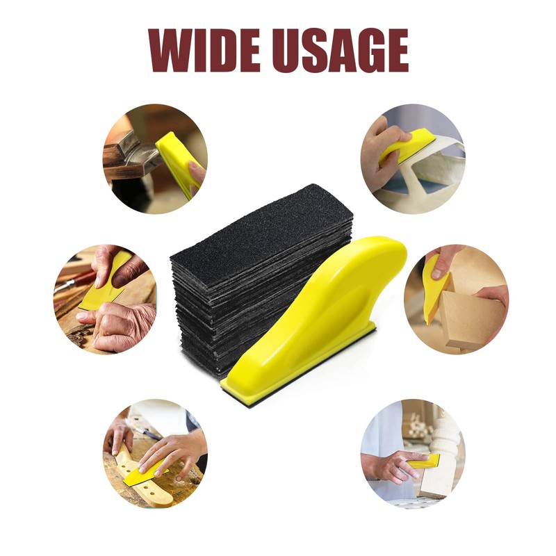 100PCS Wet Dry Micro Sander Sandpaper 60 120 240 400