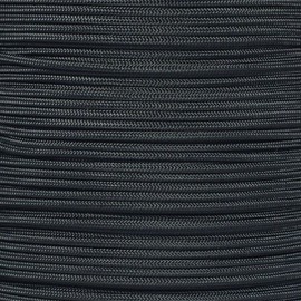 PARACORD PLANET Tactical Nylon Cord 275 LB Tensile Strength 5 Strand Core Paracord Spools - 250 Foot and 1000 Foot Size Options (Black, 250 Feet)