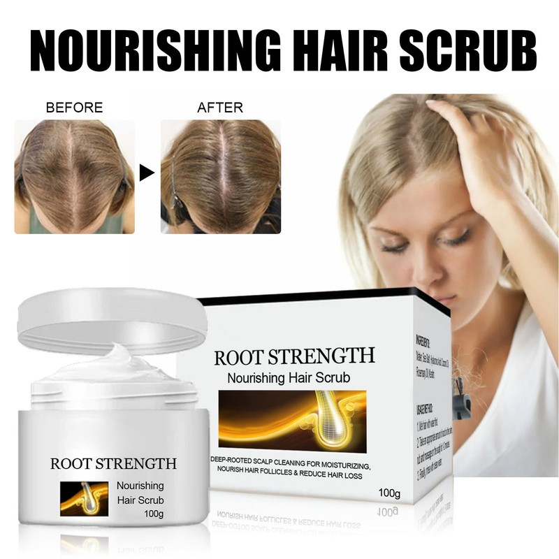 3PCS 100g Scalp Cleansing Scrub Strengthening Densifying Hair Volumizing Refreshing