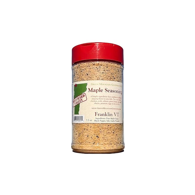 Maple Rub Spice Seasoning From Pure Vermont Maple Syrup (7.5)