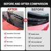 Hbxdeco Car Front Windshield Rubber Seal Strip, 2M/6.5FT Car Weather