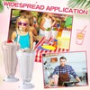 Maxcheck 24 Set Milkshake Glass 17 oz Sundae Glasses with