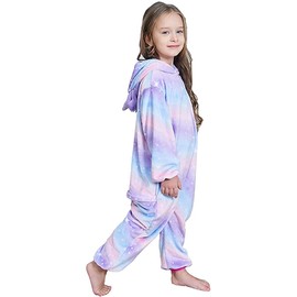 Riverchan Kids Unicorn Onesie Animal Cosplay Costume Pajamas for Girls and Boys