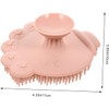 Champú de Silicona para de Bebé Cepillo de Baño Suave