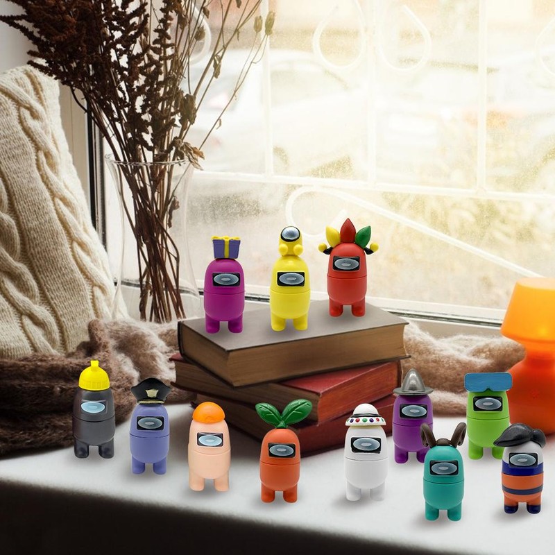 12PCS Toys Collection Game Figures Model Toys Party Favors for