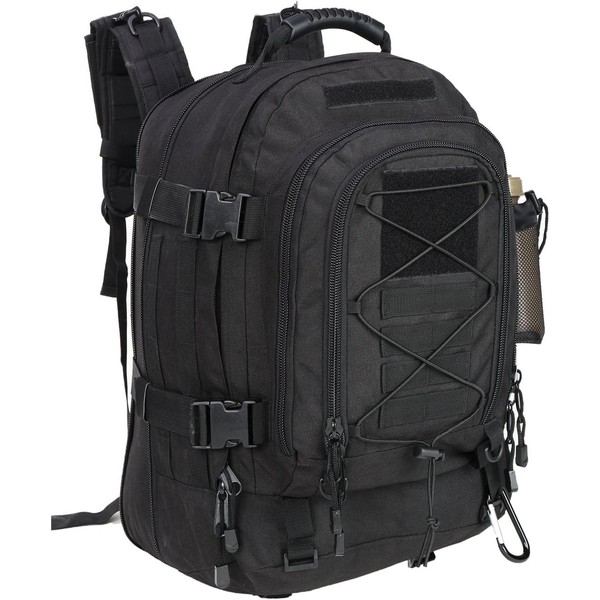 Expandable 40-64L Military Tactical Backpack 3 Day Bag Hiking Gym