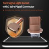 HiSport 2U5Z13411SA Turn Signal Light Socket with 3 Wire Pigtail