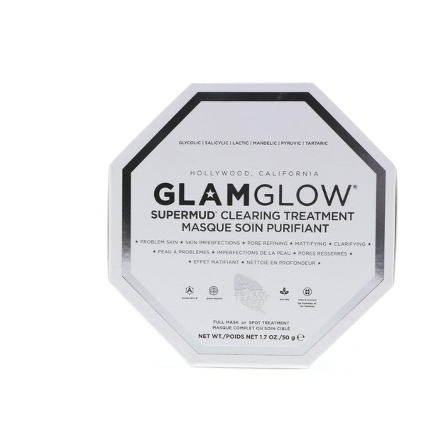 Glamglow Supermud Clearing Treatment, 1.7 Ounce for Problem SKin