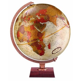 Replogle Globes Northwoods Globe, 12-Inch, Bronze Metallic