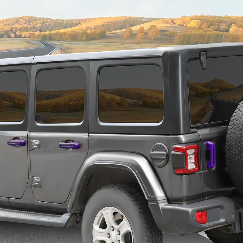 JOSHELA for Jeep JL Tailgate Door Handle Cover Trim Fit