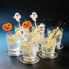 50 PCS Halloween Picks Cupcake Toppers, 2.3 x 0.6 Inch