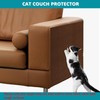 SIYIPURR Cat Scratch Furniture Protector，78.7"x15.8"Cat Scratching Mat,Trimmable Self-Adhesive Cat Couch