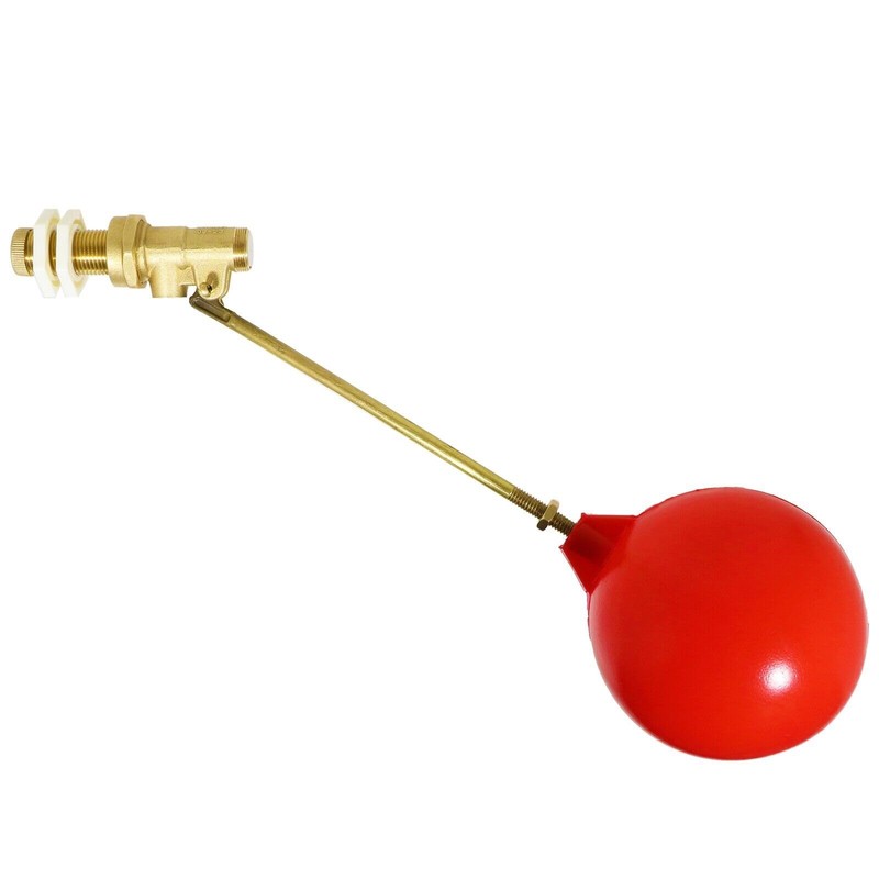 SPARES2GO 1/2" Part 1 Valve High Pressure Side Entry Toilet