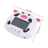 Gatuida Adorable Cartoon Countdown Timer Compact Portable Kitchen Timer for