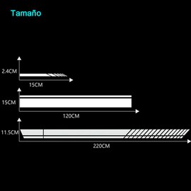 Calcomanías Decorativas de Vinilo para el Coche, Accesorios Exteriores, Pegatinas para Espejo Retrovisor, Decoración para el Cuerpo, 5 Unidades (BLANCO)